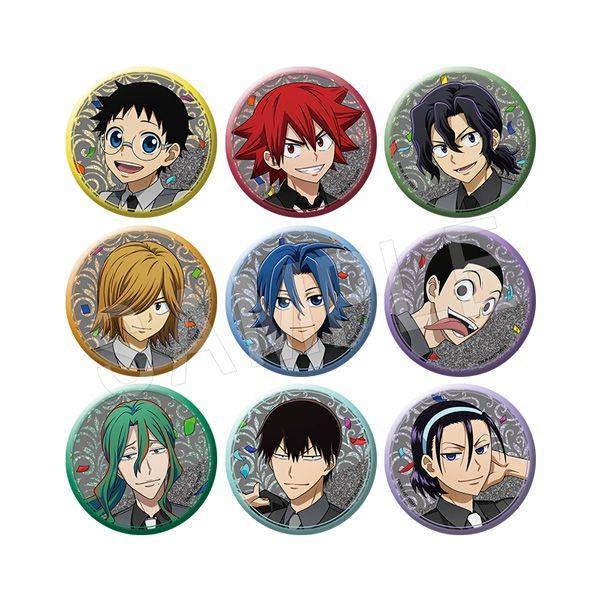 【4月予約】弱虫ペダル LIMIT BREAK トレーディンググリッター缶バッジ 『Celebrate』ver. 9個入BOX キャラグッズ 4549502186059