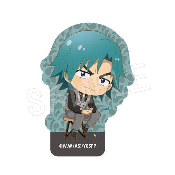 【4月予約】弱虫ペダル LIMIT BREAK ダイカットステッカー ミニキャラ 『Celebrate』ver. 銅橋正清 キャラグッズ 4549502186325