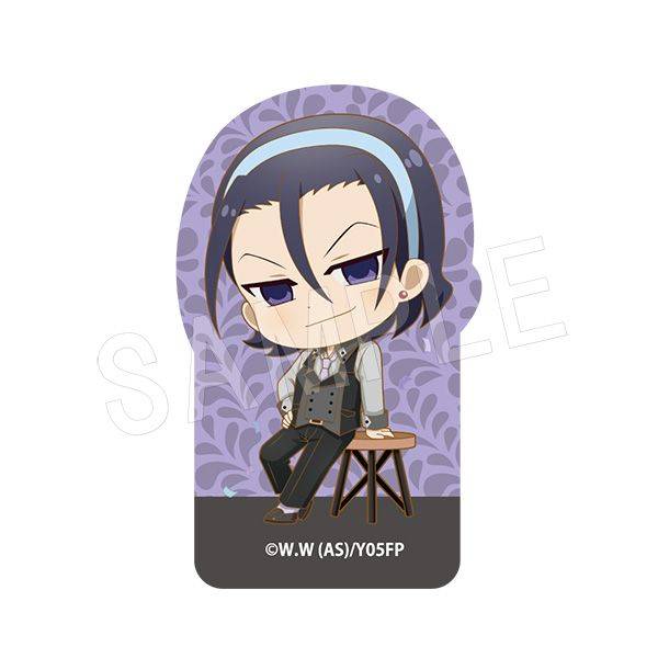 【4月予約】弱虫ペダル LIMIT BREAK ダイカットステッカー ミニキャラ 『Celebrate』ver. 東堂尽八 キャラグッズ 4549502186370