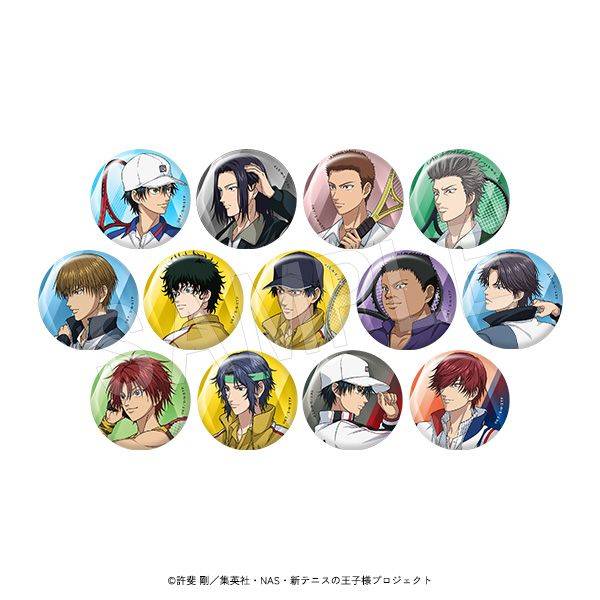【5月予約】新テニスの王子様 トレーディンググリッター缶バッジ 『VS』ver. 13個入BOX キャラグッズ 4549502189418