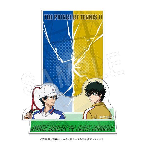 【5月予約】新テニスの王子様 ポラショットコレクションスタンド 『VS』ver. 越前リョーマ VS 切原赤也 キャラグッズ 4549502189487