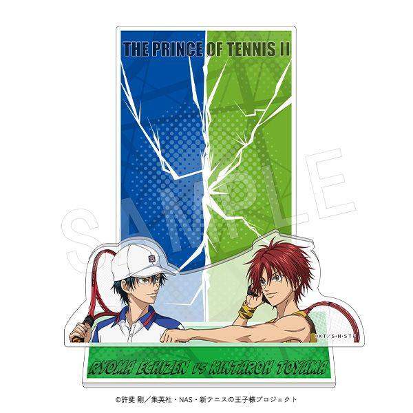 【5月予約】新テニスの王子様 ポラショットコレクションスタンド 『VS』ver. 越前リョーマ VS 遠山金太郎 キャラグッズ 4549502189524