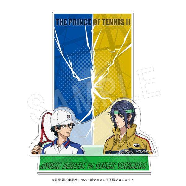 【5月予約】新テニスの王子様 ポラショットコレクションスタンド 『VS』ver. 越前リョーマ VS 幸村精市 キャラグッズ 4549502189531