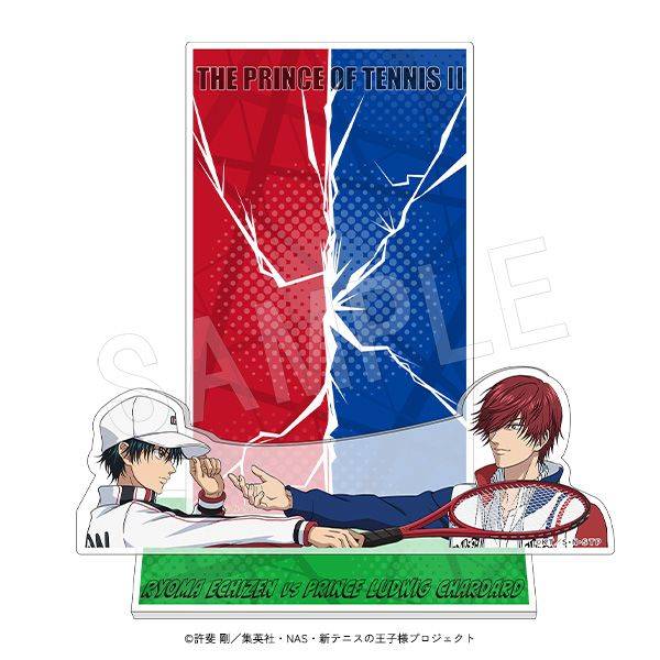 【5月予約】新テニスの王子様 ポラショットコレクションスタンド 『VS』ver. 越前リョーマ VS プランス・ルドヴィック・シャルダール キャラグッズ 4549502189548
