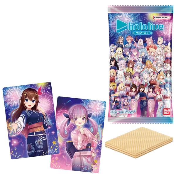 バンダイキャンディ ホロライブ ウエハース3 BOX「ホロライブプロダクション」より フィギュア 4549660821083【在庫品】