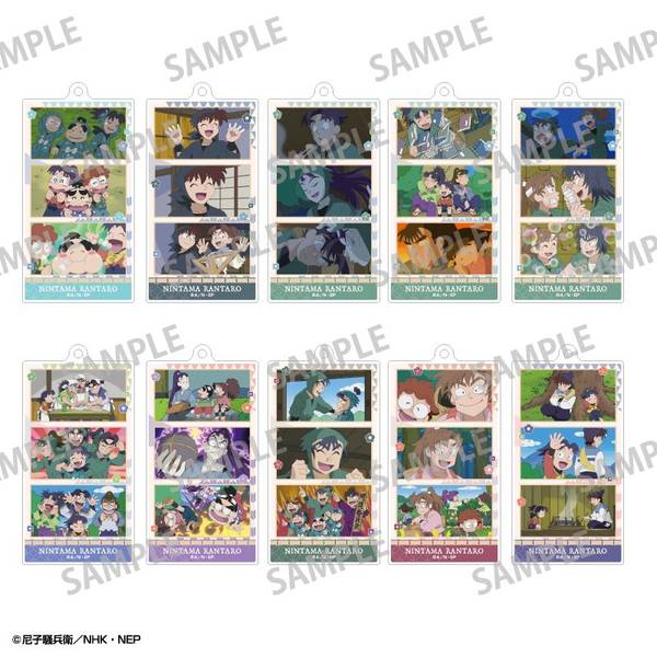 【7月予約】忍たま乱太郎 トレーディングアクリルキーホルダー／カミアニTOUCH（再販） 10個入BOX キャラグッズ 4550432210127