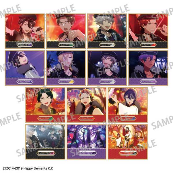 【6月予約】あんさんぶるスターズ！！ 『クロスロード』 トレーディングミニ色紙 14個入BOX キャラグッズ 4550432231375