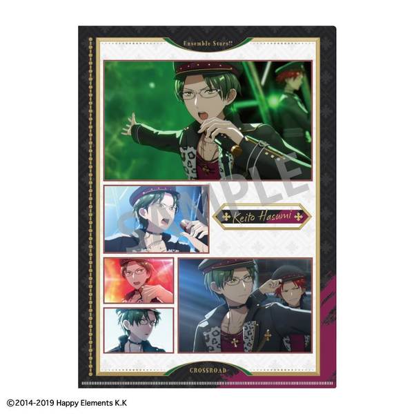 【6月予約】あんさんぶるスターズ！！ 『クロスロード』 A4シングルクリアファイル 蓮巳 敬人／デッドマンズ キャラグッズ 4550432234055