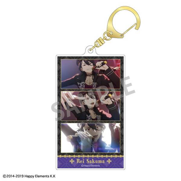 Reバース　アクリルキーホルダーセット 一般予約】HIGH CARD タッセル付きアクリルキーホルダー 中華服