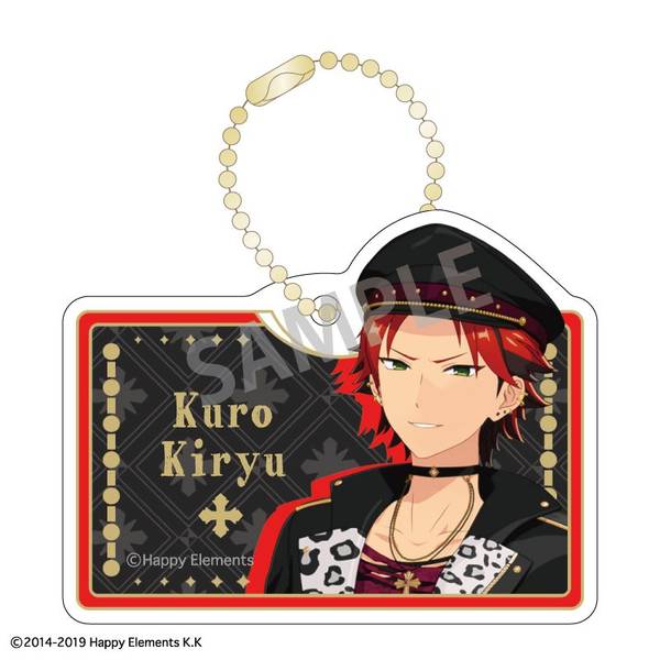 【6月予約】あんさんぶるスターズ！！ 『クロスロード』 クリップキーホルダー 鬼龍 紅郎／デッドマンズ キャラグッズ 4550432234659
