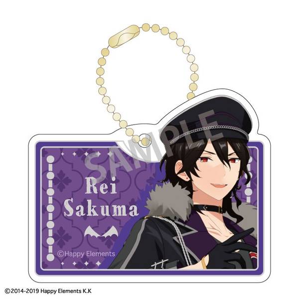 【6月予約】あんさんぶるスターズ！！ 『クロスロード』 クリップキーホルダー 朔間 零／UNDEAD キャラグッズ 4550432234666