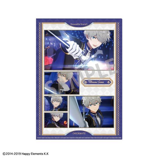 【6月予約】あんさんぶるスターズ！！ 『チェックメイト』 A4シングルクリアファイル 瀬名 泉/チェックメイト キャラグッズ 4550432239715