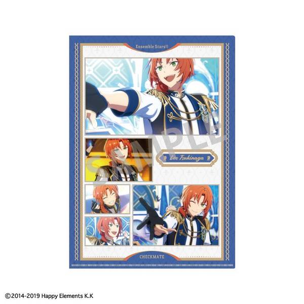 【6月予約】あんさんぶるスターズ！！ 『チェックメイト』 A4シングルクリアファイル 月永 レオ／Knights キャラグッズ 4550432239753