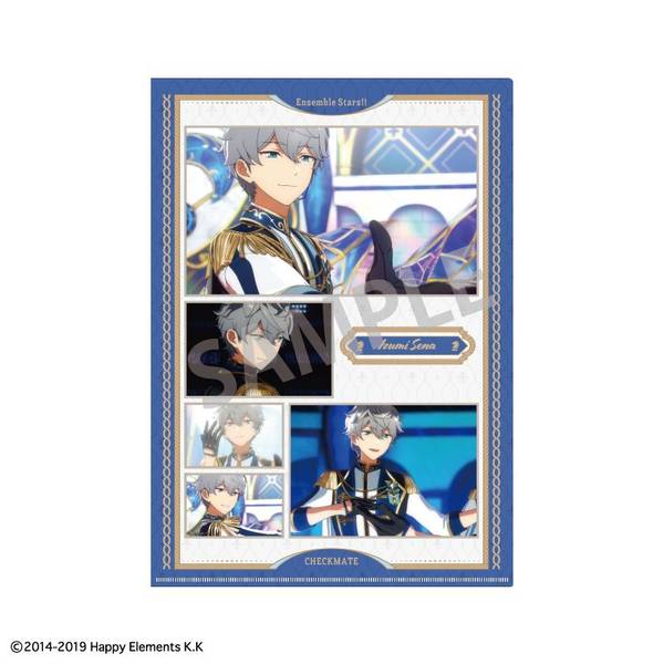 【6月予約】あんさんぶるスターズ！！ 『チェックメイト』 A4シングルクリアファイル 瀬名 泉／Knights キャラグッズ 4550432239760