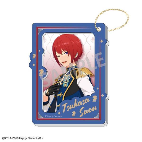 【6月予約】あんさんぶるスターズ！！ 『チェックメイト』 アクリルキーホルダー2.5 朱桜 司／Knights キャラグッズ 4550432239937