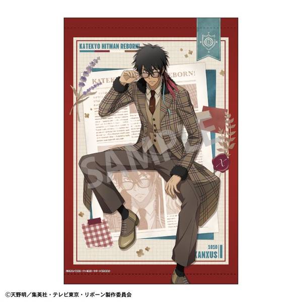 【5月予約】家庭教師ヒットマンREBORN! B2タペストリー XANXUS／英国ファッション キャラグッズ 224661