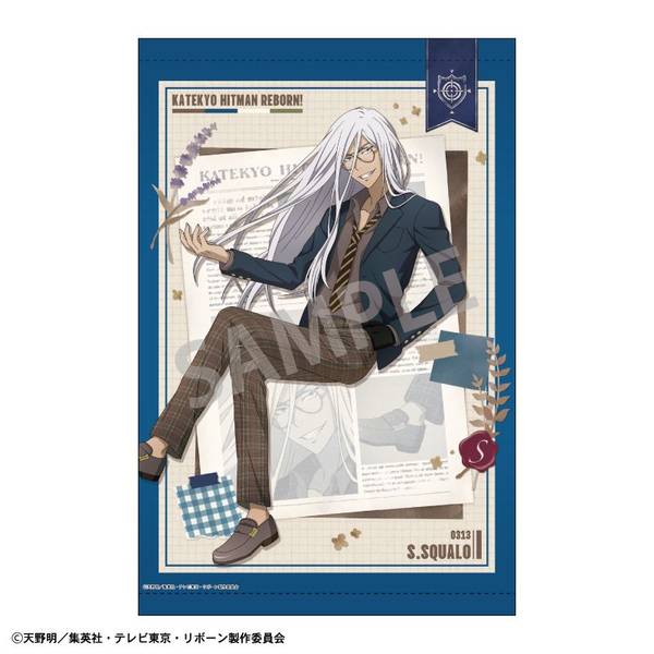 【5月予約】家庭教師ヒットマンREBORN! B2タペストリー スペルビ・スクアーロ／英国ファッション キャラグッズ 224662