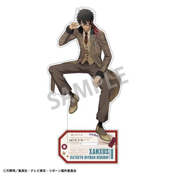 【5月予約】家庭教師ヒットマンREBORN! アクリルスタンド XANXUS／英国ファッション キャラグッズ 224669