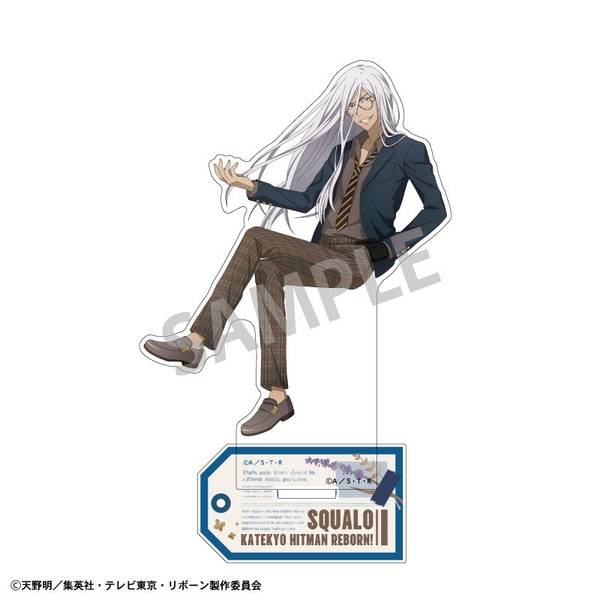 【5月予約】家庭教師ヒットマンREBORN! アクリルスタンド スペルビ・スクアーロ／英国ファッション キャラグッズ 224670