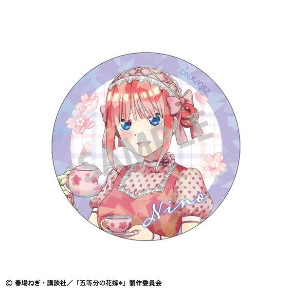 五等分の花嫁＊ トレーディングホログラム缶バッジ 桜アフタヌーン