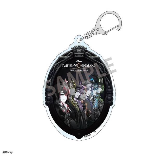【10月予約】『ディズニー ツイステッドワンダーランド ザ アニメーション』 アクリルキーホルダー キービジュアル キャラグッズ 4550432266902
