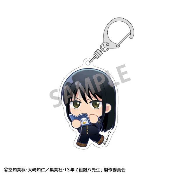 【11月予約】3年Z組銀八先生 アクリルキーホルダー 桂小太郎／登校風景描き起こし キャラグッズ 4550432272613