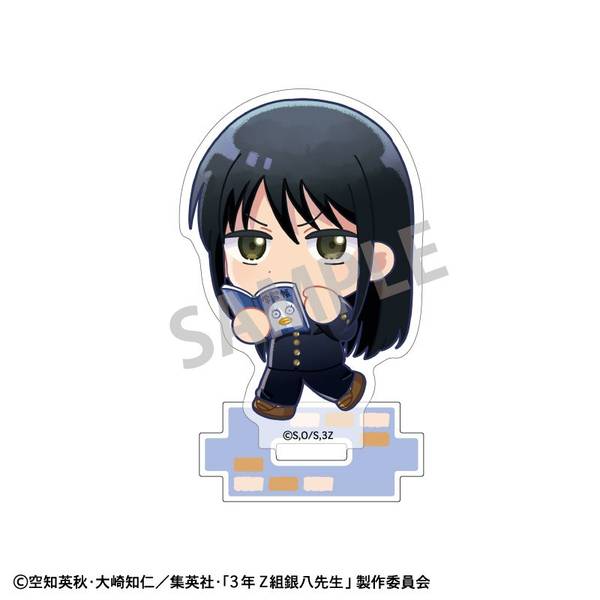 【11月予約】3年Z組銀八先生 ミニアクリルスタンド 桂小太郎／登校風景描き起こし キャラグッズ 4550432272699