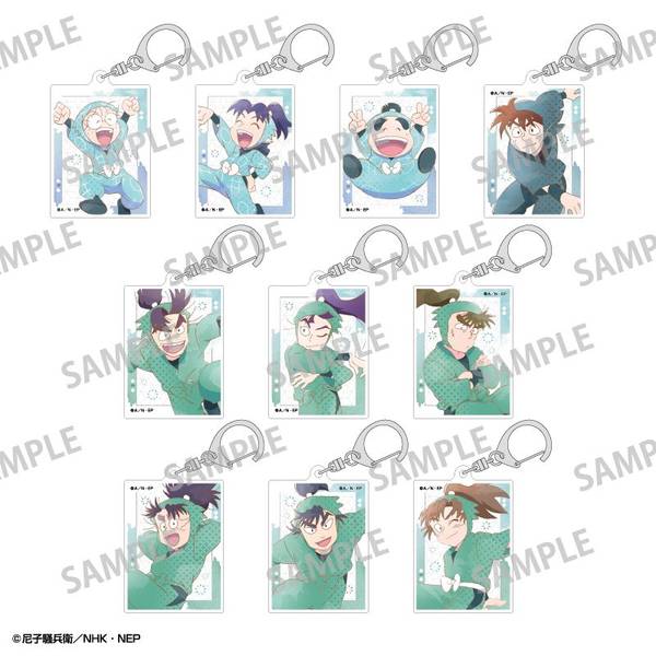 【7月予約】忍たま乱太郎 トレーディングアクリルキーホルダー／カミアニTOUCH2 10個入BOX キャラグッズ 4550432278363