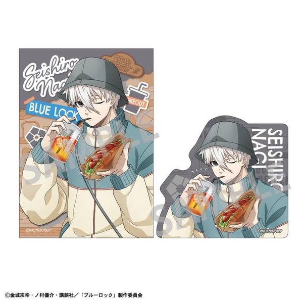 ブルーロック ステッカーセット 凪 誠士郎／焼きたてパンとテイクアウトドリンク
