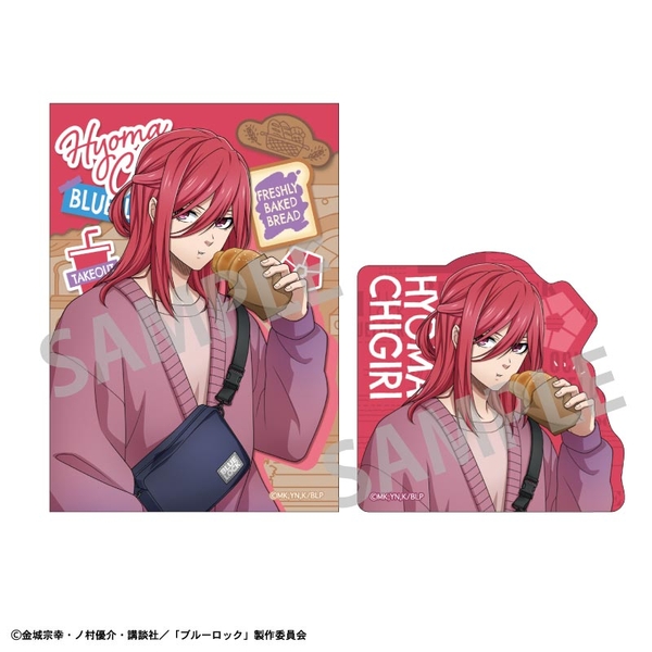 ブルーロック ステッカーセット 千切 豹馬／焼きたてパンとテイクアウトドリンク