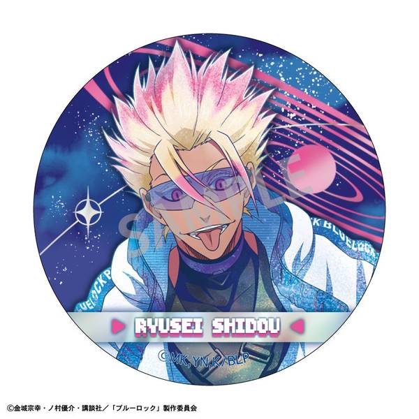 ブルーロック トレーディングメタリック缶バッジ／サイバーパンク