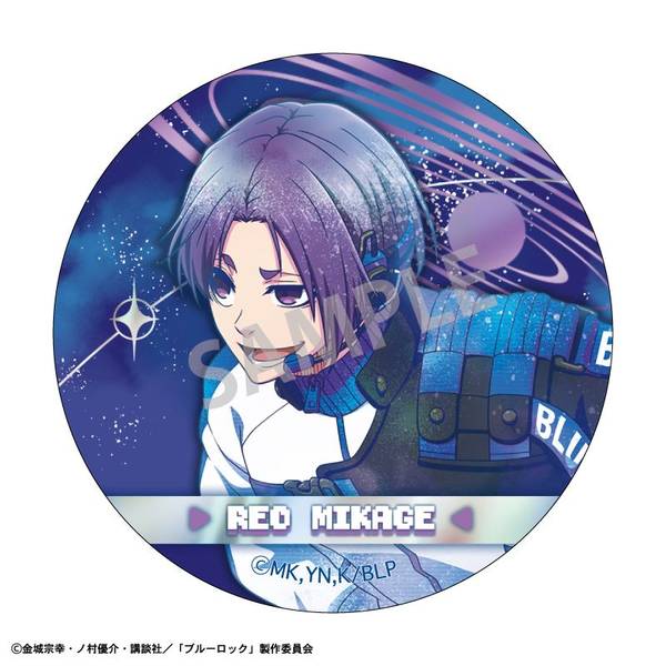 ブルーロック トレーディングメタリック缶バッジ／サイバーパンク