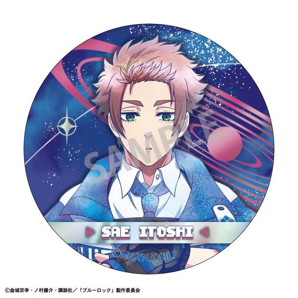 ブルーロック トレーディングメタリック缶バッジ／サイバーパンク