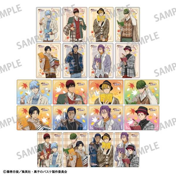 【12月予約】TVアニメ『黒子のバスケ』 Picharm／秋の読書 10個入BOX キャラグッズ 4550432294097