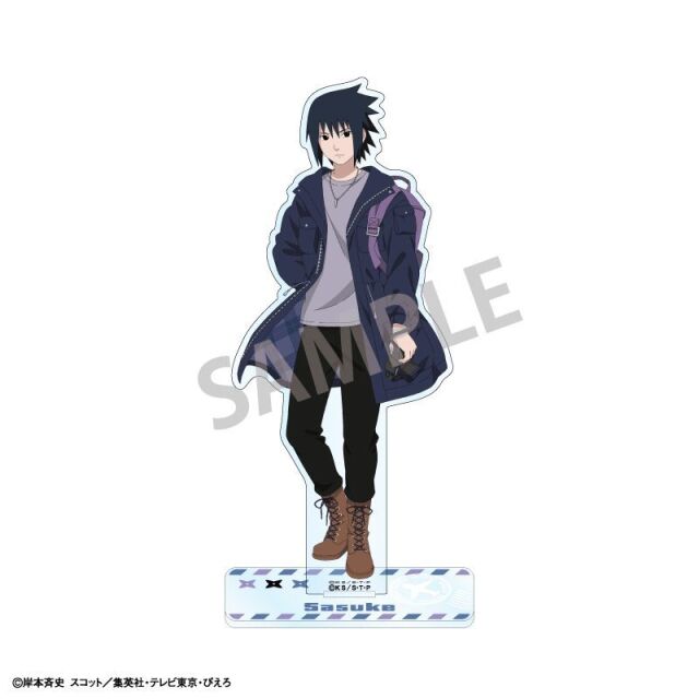 【2月予約】NARUTO-ナルト- 疾風伝 アクリルスタンド うちはサスケ／ぶらっと旅の巻！ キャラグッズ 4550432296060