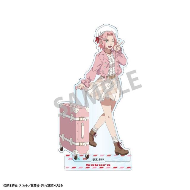 【2月予約】NARUTO-ナルト- 疾風伝 アクリルスタンド 春野サクラ／ぶらっと旅の巻！ キャラグッズ 4550432296077
