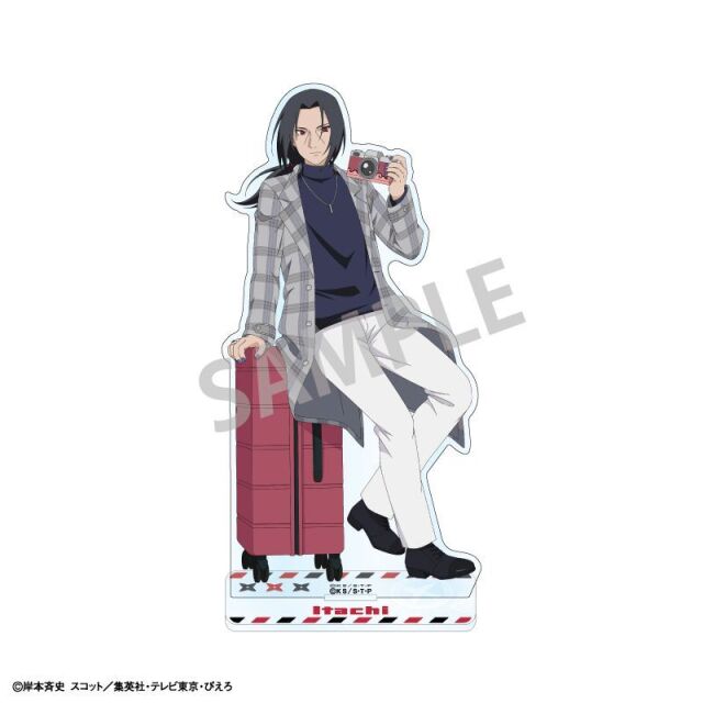 【2月予約】NARUTO-ナルト- 疾風伝 アクリルスタンド うちはイタチ／ぶらっと旅の巻！ キャラグッズ 4550432296107