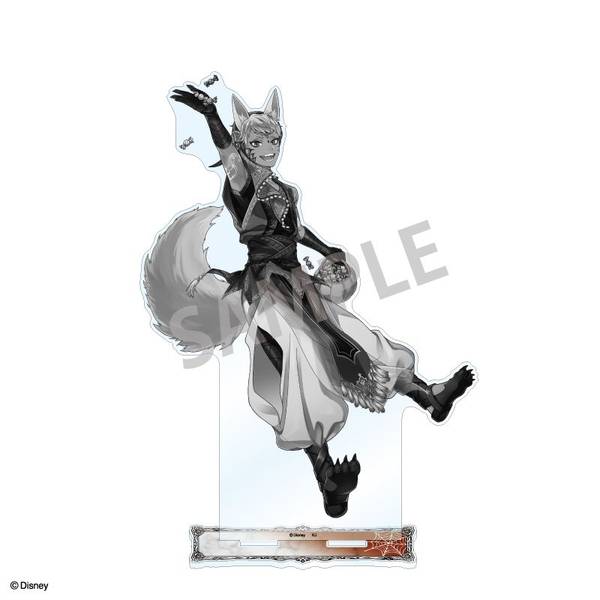 【10月予約】『ディズニー ツイステッドワンダーランド』 ビッグアクリルスタンド カリム・アルアジーム／スケアリー・ドレスver.(モノクローム) キャラグッズ 4550432298590