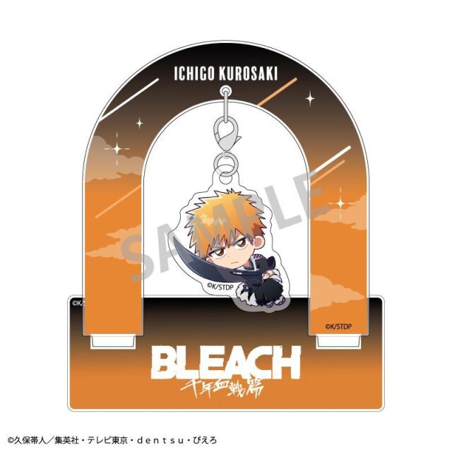 【2月予約】TVアニメ『BLEACH 千年血戦篇』 ぶら下がりアクリルスタンド 黒崎 一護／おっこち キャラグッズ 4550432301634