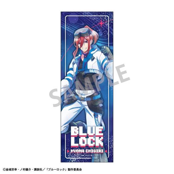 【11月予約】ブルーロック ロングスクエア缶バッジ 千切 豹馬／サイバーパンクリバイバル カミアニTOUCH キャラグッズ 4550432305793