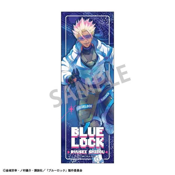 【11月予約】ブルーロック ロングスクエア缶バッジ 士道 龍聖／サイバーパンクリバイバル カミアニTOUCH キャラグッズ 4550432305830