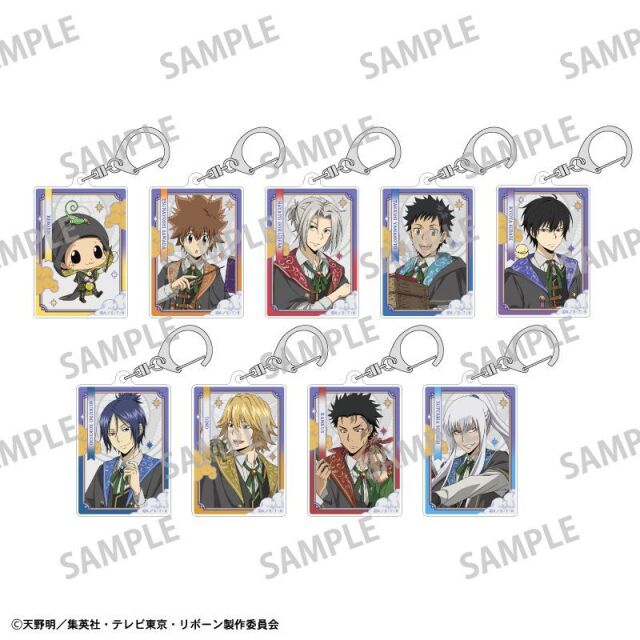 【2月予約】家庭教師ヒットマンREBORN! トレーディングアクリルキーホルダー／アカデミー研究者 9個入BOX キャラグッズ 4550432306127