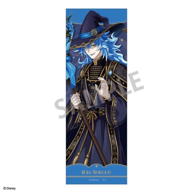 【3月予約】『ディズニー ツイステッドワンダーランド』 ロングスクエア缶バッジ イデア・シュラウド／ブルームバースデーver. キャラグッズ 4550432316126
