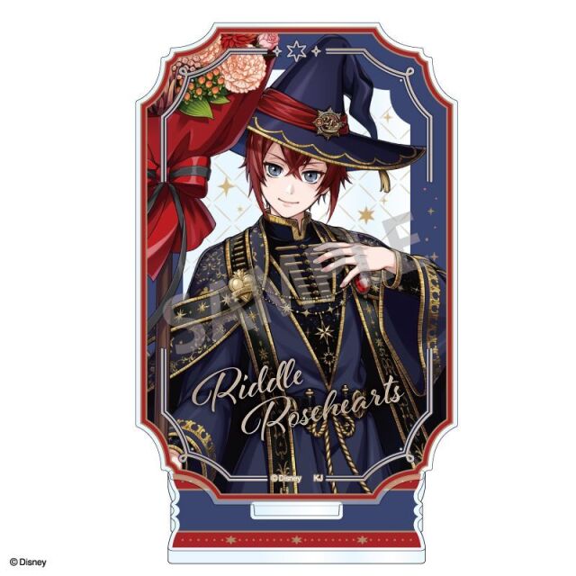 【3月予約】『ディズニー ツイステッドワンダーランド』 レイヤードアクリルスタンド リドル・ローズハート／ブルームバースデーver. キャラグッズ 4550432316188