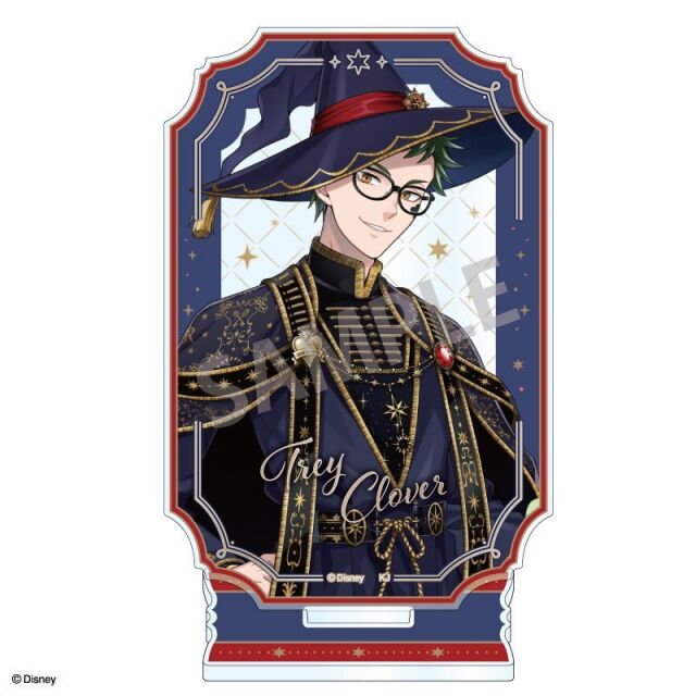 【3月予約】『ディズニー ツイステッドワンダーランド』 レイヤードアクリルスタンド トレイ・クローバー／ブルームバースデーver. キャラグッズ 4550432316225