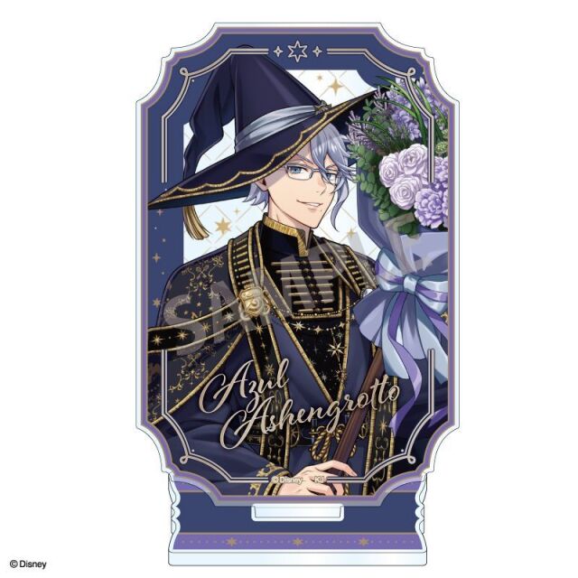【3月予約】『ディズニー ツイステッドワンダーランド』 レイヤードアクリルスタンド アズール・アーシェングロット／ブルームバースデーver. キャラグッズ 4550432316263