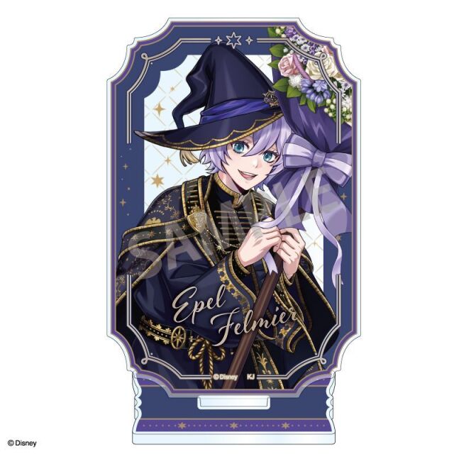 【3月予約】『ディズニー ツイステッドワンダーランド』 レイヤードアクリルスタンド エペル・フェルミエ／ブルームバースデーver. キャラグッズ 4550432316324