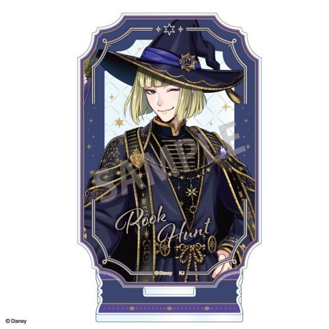 【3月予約】『ディズニー ツイステッドワンダーランド』 レイヤードアクリルスタンド ルーク・ハント／ブルームバースデーver. キャラグッズ 4550432316331