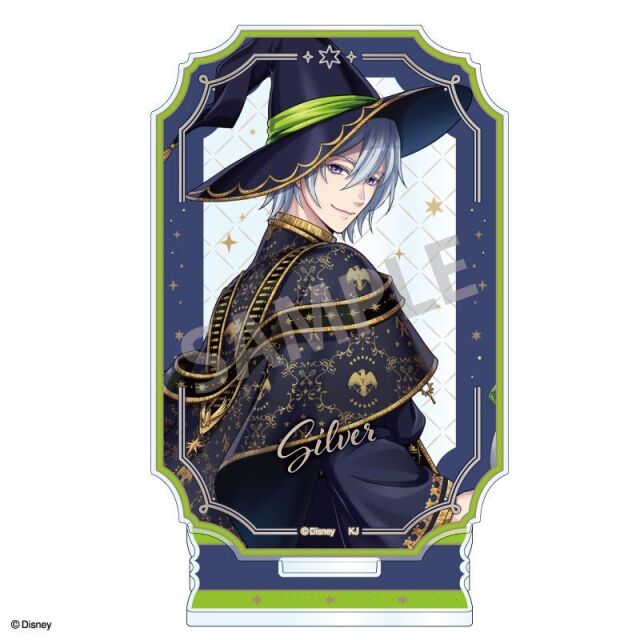 【3月予約】『ディズニー ツイステッドワンダーランド』 レイヤードアクリルスタンド シルバー／ブルームバースデーver. キャラグッズ 4550432316379