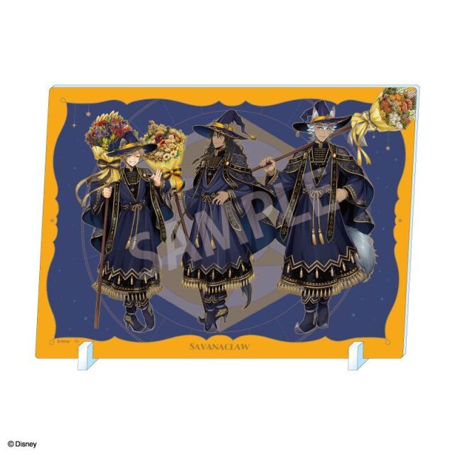 【3月予約】『ディズニー ツイステッドワンダーランド』 集合アクリルパネル サバナクロー／ブルームバースデーver. キャラグッズ 4550432316423